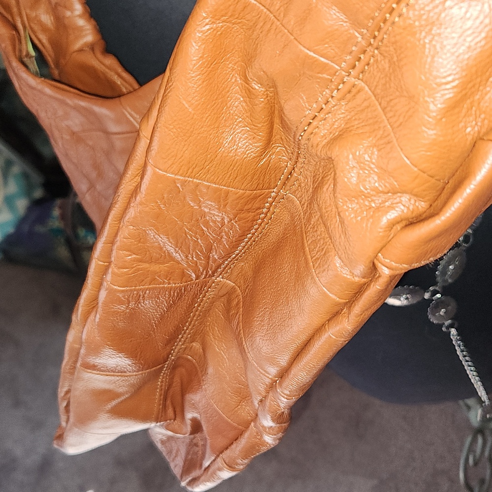 Leather Patchwork Large Bah - image 4